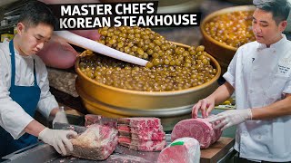 How Two Master Chefs Run the Only MichelinStarred Korean Steakhouse — Mise En Place [upl. by Atnuhs]