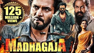 MADHAGAJA 2022 New Released Full Hindi Dubbed South Movie  Srii Murali Jagapathi Babu Ashika R [upl. by Annetta]