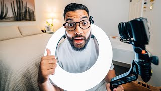 YouTube Setup for Small Rooms Camera Lighting and Filming Tips [upl. by Roter]