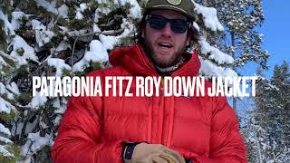 Patagonia Fitz Roy  Best Winter Down Jacket Overview [upl. by Kcirddehs156]