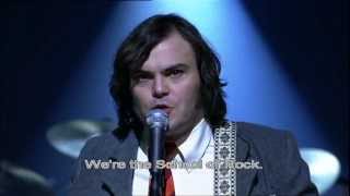 School of Rock official video  lyrics [upl. by Charmain478]