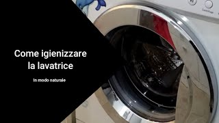 Come igienizzare la lavatrice con aceto e bicarbonato [upl. by Hyatt]