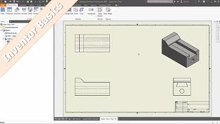 Inventor 101 Detail Part Drawings from 3D CAD [upl. by Aney]