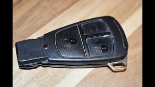 9802 Mercedes Key Fob Battery Replacement  EASY DIY [upl. by Alled]