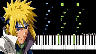 Naruto Shippuden  Shutsujin Departure To The Front Lines Piano Tutorial [upl. by Onin]