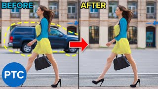 How To Remove ANYTHING From a Photo In Photoshop [upl. by Falkner]