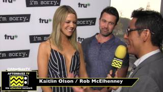 Kaitlin Olson and Rob McElhenney I Im Sorry Premiere I 2017 [upl. by Neyuq]