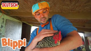 Blippi Deutsch  Auf dem Bauernhof  Kinderlieder  Abenteuer und Videos für Kinder [upl. by Tyre387]