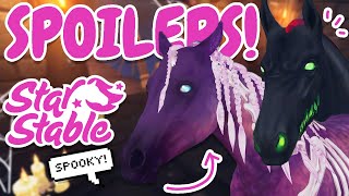 SPOILERS HALLOWEEN MAGICAL HORSES NEMAIN amp LAVERNA 👻 Star Stable Reaction [upl. by Lesig]