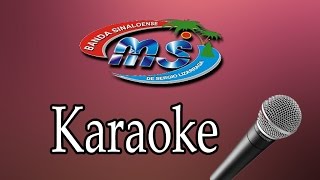 Karaoke  Amor Express  Banda MS [upl. by Kandace802]