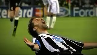 CHAMPIONS LEAGUE HIGHLIGHTS JUVENTUS 31 REAL MADRID  14052003 [upl. by Ellenrad]