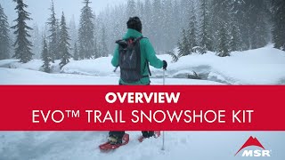 MSR Evo™ Trail Snowshoe Kit [upl. by Ennaitsirhc]