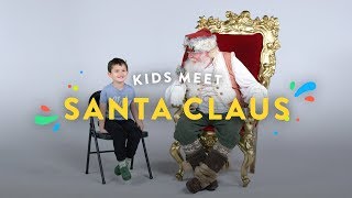 Kids Meet the REAL Santa Claus  Kids Meet  HiHo Kids [upl. by Oys]