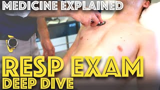 Respiratory Examination Explained  Clinical Skills Deep Dive  Medical School Revision  Dr Gill [upl. by Evot]