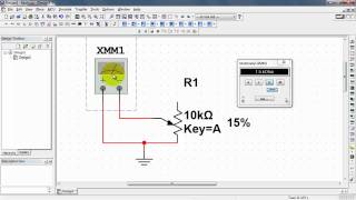 NI Multisim Linear potentiometer [upl. by Drofnil587]