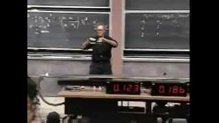 Lec 16 Elastic and Inelastic Collisions  801 Classical Mechanics Fall 1999 Walter Lewin [upl. by Darken276]