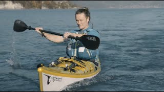 Efficient Sea Kayak Forward Paddling Technique [upl. by Eimmelc137]