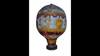 First Hot Air Balloon Flight in History 1783 Montgolfier Brothers [upl. by Natsirhc]