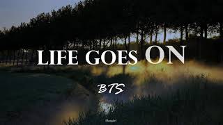 BTS  Life Goes On English Lyrics [upl. by Efthim531]