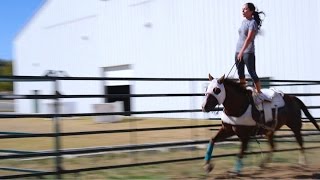 Haley Ganzel A Trick Riding Legacy [upl. by Rednaskela]