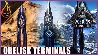 ARK Extinction Obelisk Locations And Terminals [upl. by Hillman]