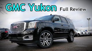 2018 GMC Yukon FULL REVIEW  Denali Ultimate SLT amp SLE [upl. by Aliekahs]