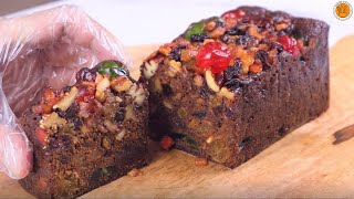 Best Ever CHRISTMAS FRUIT CAKE Recipe  Mortar and Pastry [upl. by Hassett65]