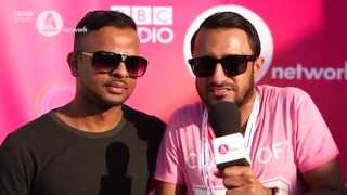 Mumzy Stranger and Nafees at Manchester Mela for BBC Asian Network [upl. by Gahan160]