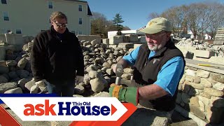 How to Cut and Shape Stones  Ask This Old House [upl. by Surdna]