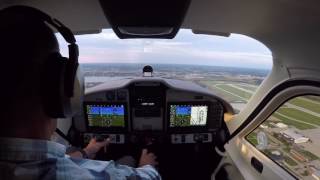 Tecnam P2008  first solo flight [upl. by Alrad]