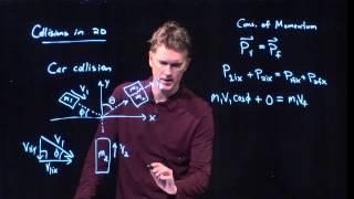 Momentum Collisions in 2D [upl. by Barcroft]