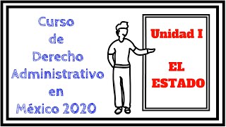 Curso de Derecho Administrativo en México 2020  Unidad I El Estado [upl. by Ahsieka]