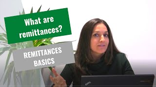 What are remittances Understanding Remittances Basics [upl. by Noirrad431]