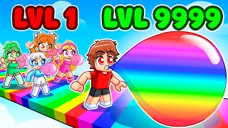 Upgrading Noob To GOD Bubblegum Blower With MY CRAZY FAN GIRLS [upl. by Ahsiken678]