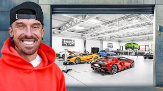 I BUILT MY DREAM SUPERCAR WORKSHOP [upl. by Atekram987]