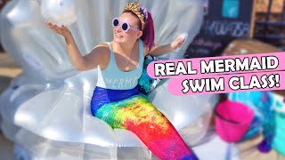 I Took A Real Mermaid Swimming Class [upl. by Amoritta]