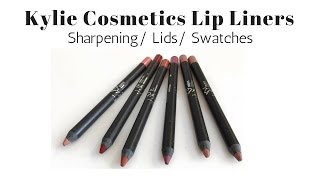 How to sharpen Kylie Lip Kit Lip LinersPencils [upl. by Pylle532]