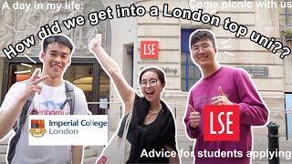 London Vlog Honest university advice from Imperial College London and LSE students 🤍 [upl. by Kellby]