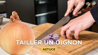 TUTO  COMMENT COUPER UN OIGNON [upl. by Xylia889]