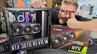 MSI RTX 3070 Gaming X Trio Review [upl. by Tryck897]