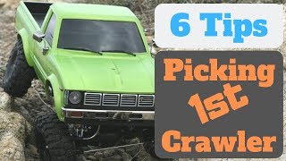 6 TIPS Buying your FIRST RC Rock Crawler  SRR [upl. by Ttevi]