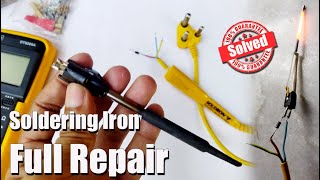 Soldering Iron Repair [upl. by Drawoh341]