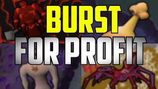 OSRS  5 Spots to Burst for EASY Profits MAGE TRAINING [upl. by Jae470]