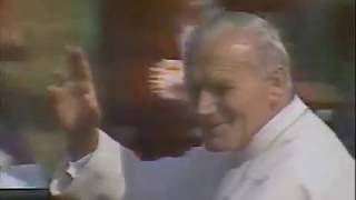 Pope John Paul II  Coventry UK Pentecost Sunday 1982 [upl. by Dowski]