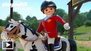 PLAYMOBIL  Uratowac Jumpera  Stadnina koni polski  Film [upl. by Airelav]