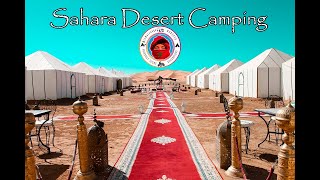 Merzouga Luxury Camp Sahara Desert Camping 2022 [upl. by Lalittah952]