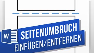 Seitenumbruch in Word einfügen und löschen [upl. by Buchbinder512]