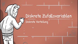 Diskrete Verteilung  Diskrete Zufallsvariablen und Träger von diskreten Zufallsvariablen [upl. by Nireil729]