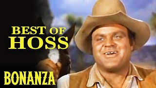 BEST of Hoss Cartwright Dan Blocker  Bonanza  Western [upl. by Polad]