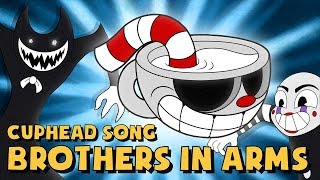 CUPHEAD SONG BROTHERS IN ARMS LYRIC VIDEO  DAGames [upl. by Aimas362]